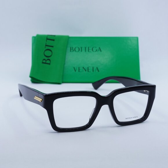Final Price! Bottega Veneta BV1153O 005 Black Eyeglasses 51mm